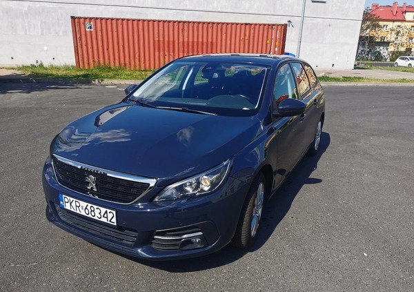 Peugeot 308 cena 44900 przebieg: 187700, rok produkcji 2018 z Krotoszyn małe 56